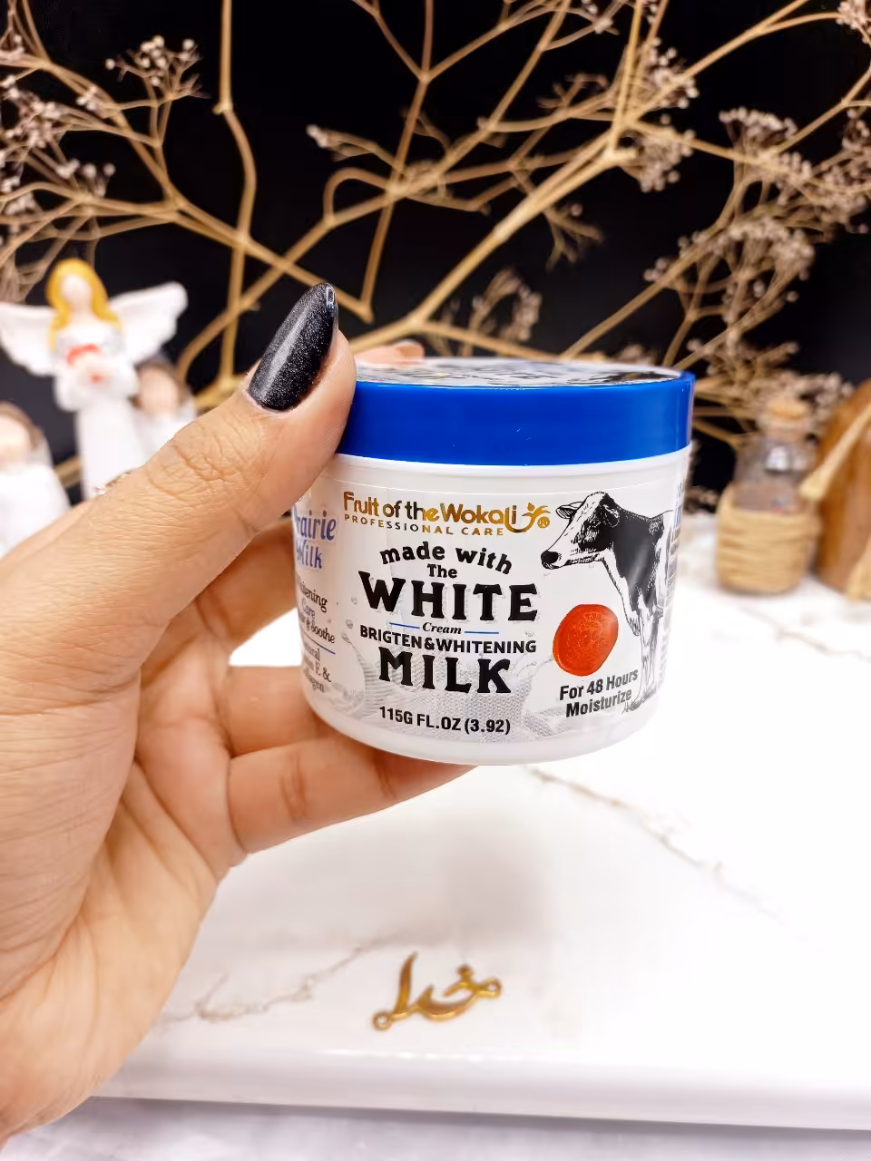 کرم مرطوب کننده و آبرسان شیر گاو وکالی Wokali کد HA3080