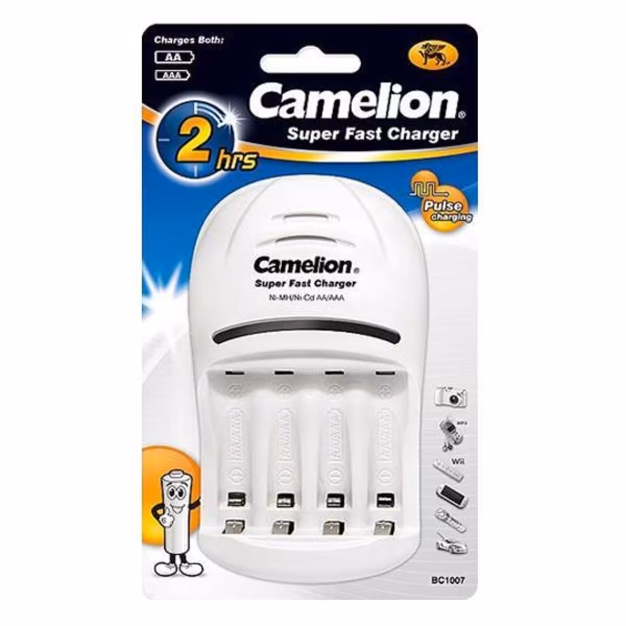 شارژر باتری کملیون مدل Super fast charger BC-1007