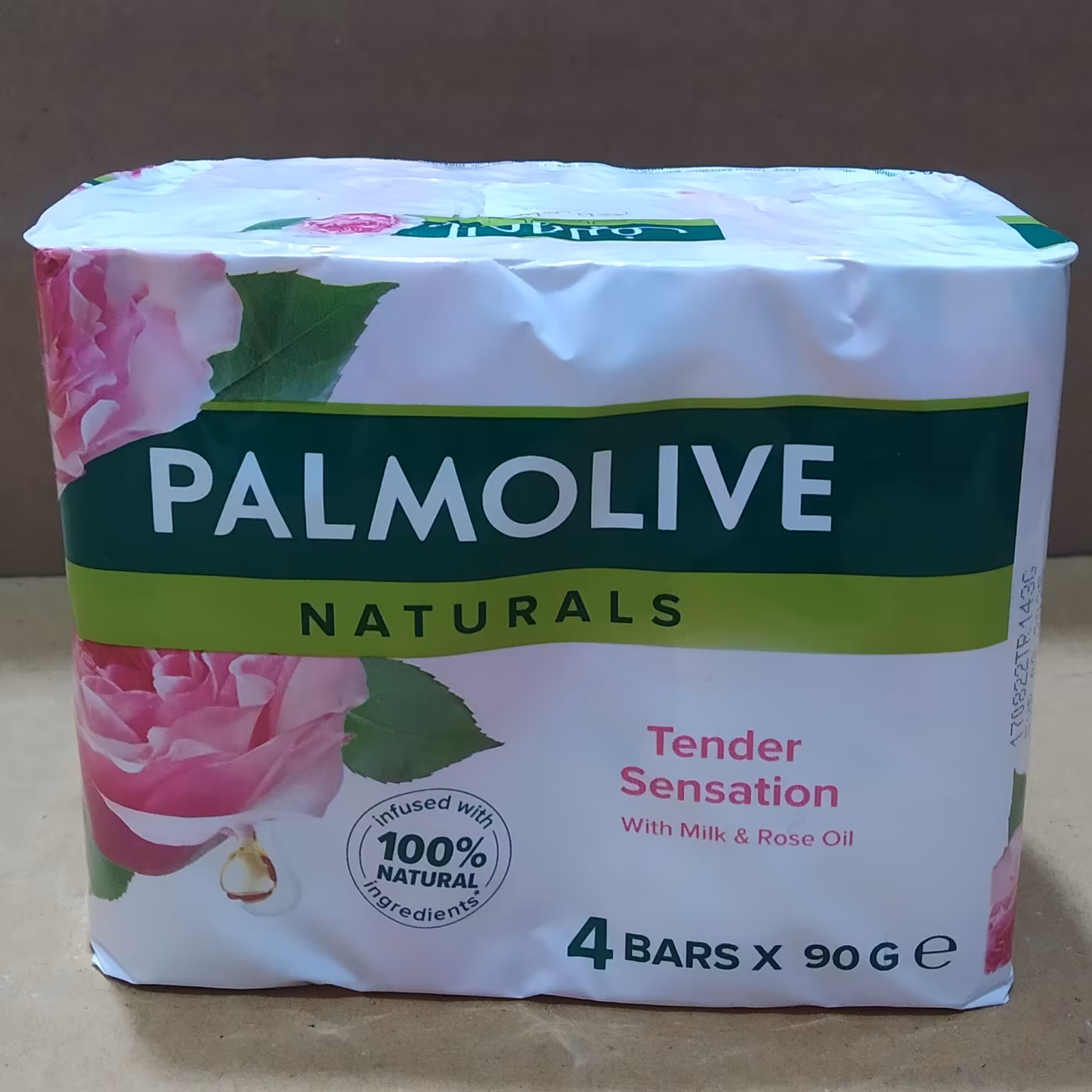 صابون چهار عددی پالمو لایو خارجی با رایحه گل رز و شیر  تاریخ جدید