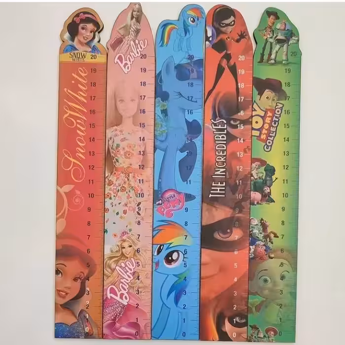 خط کش چوبی 20 سانت