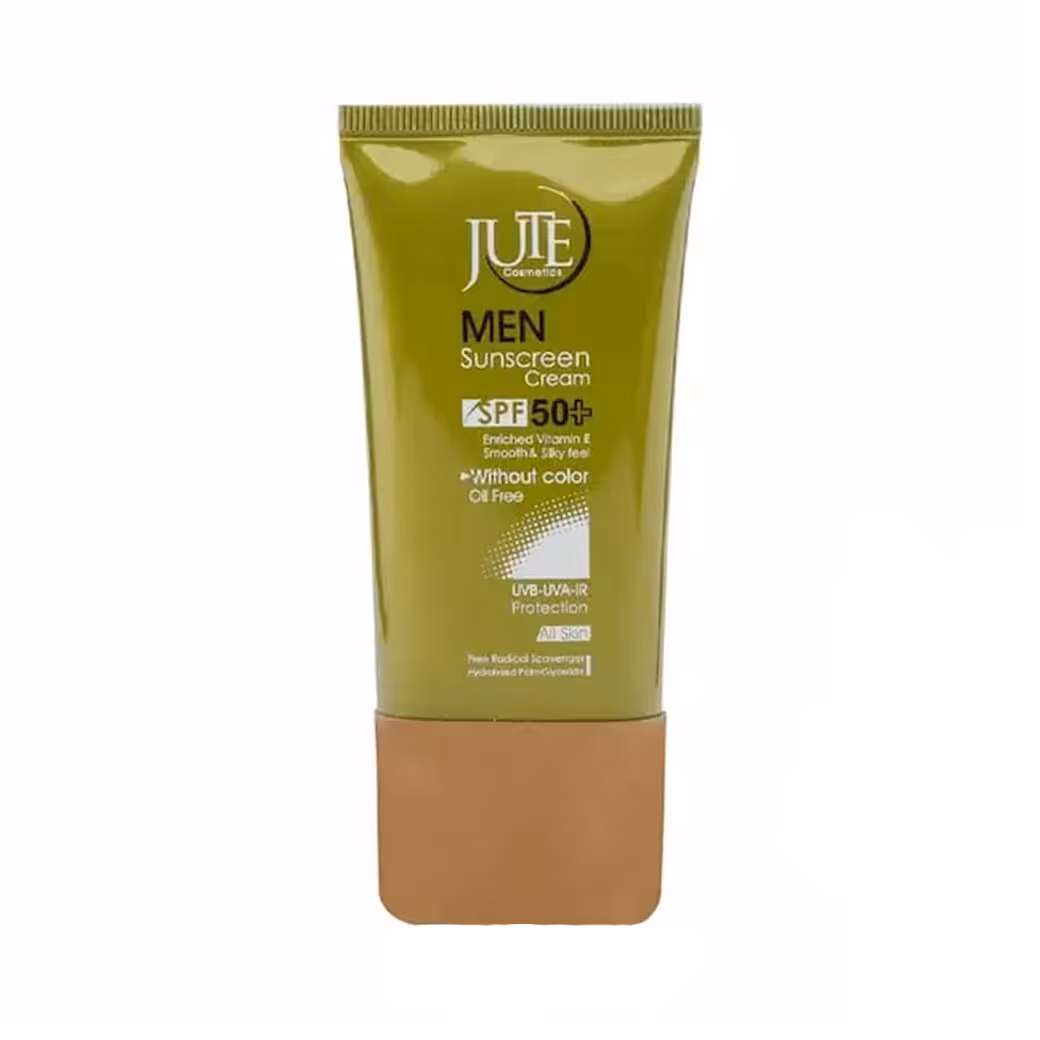 کرم ضد آفتاب ژوت بی رنگ مناسب آقایان SPF50 حجم 40 میل