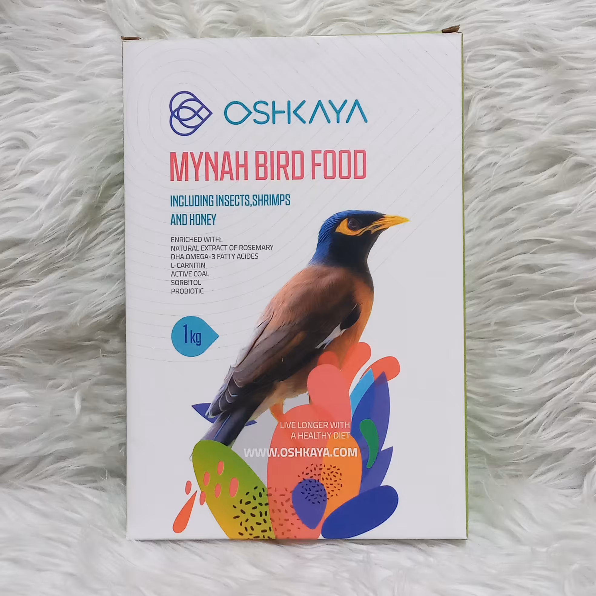 غذای مینا برند اُشکایا (oshkaya) یک کیلوگرمی 