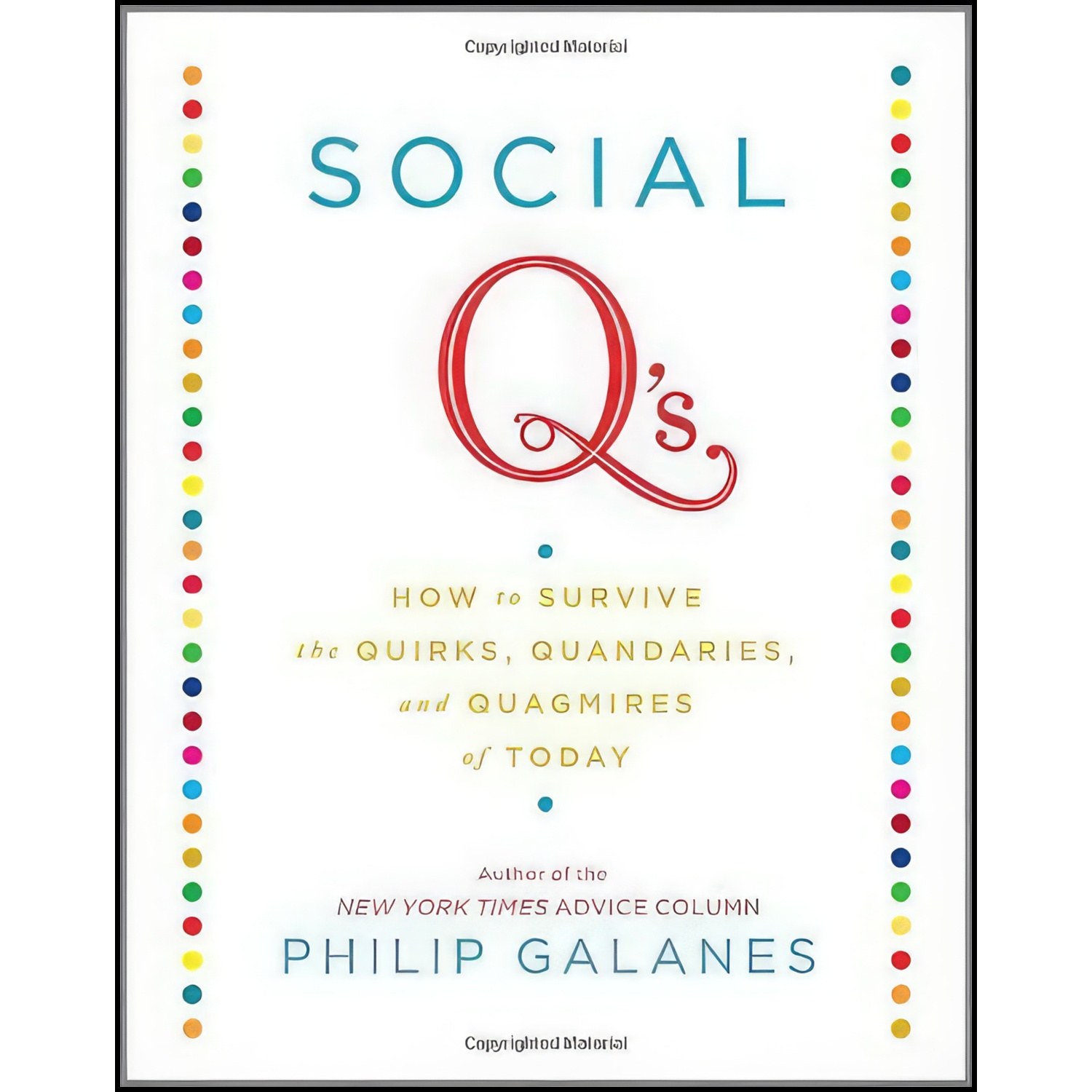 کتاب زبان اصلی Social Qs اثر Philip Galanes