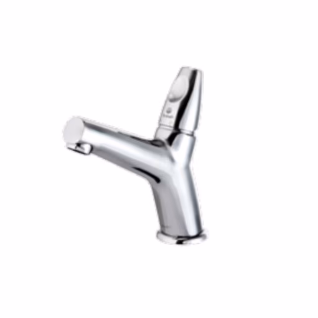 شیر دستشویی کروم شیبه مدل ماهور 