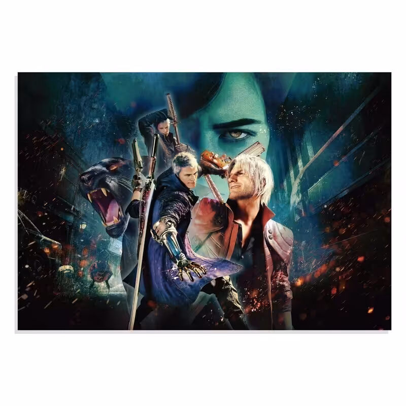 تابلو شاسی طرح Gaming - بازی Devil May Cry مدل NV0935