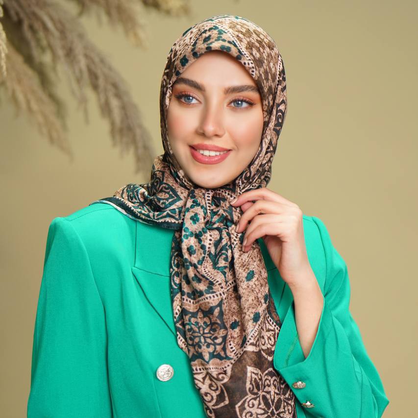 روسری نخی قواره 120 جذاب پرفروش