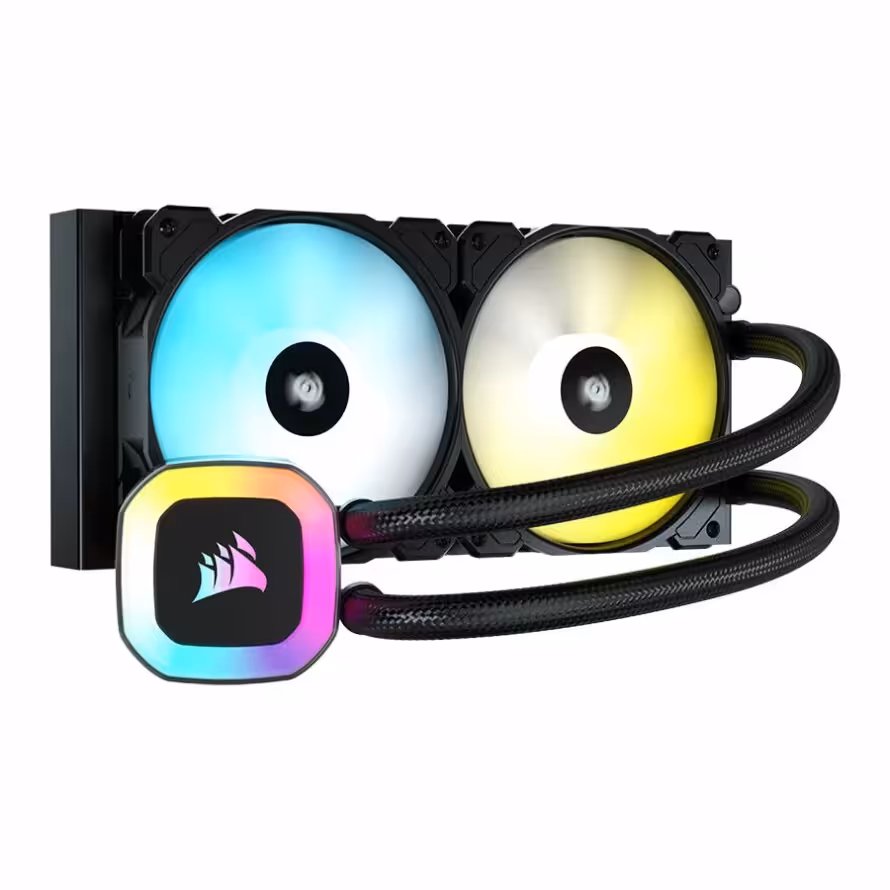 قیمت و خرید خنک کننده مایع کورسیر مدل H100 RGB