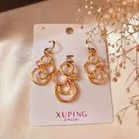 نیم ست مدل حباب ژوپینگ رنگ ثابت و ضد حساسیت 