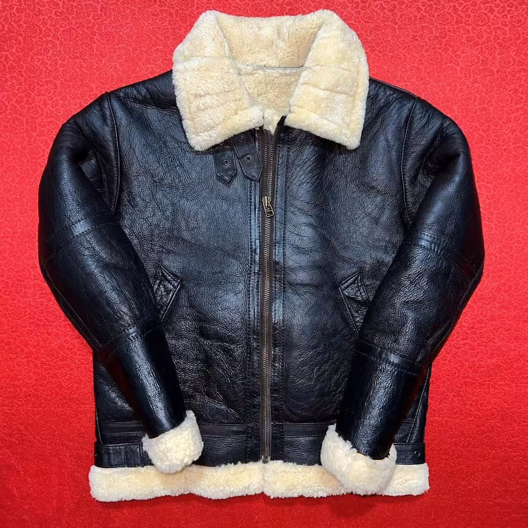 کاپشن چرم دباغی شده بوفالوی گوشتی آمریکایی