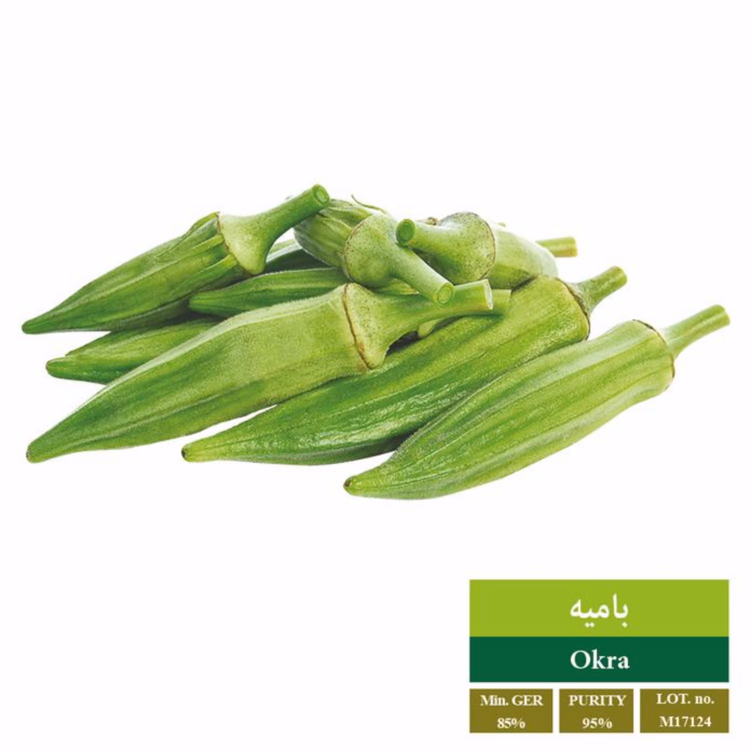 بذر بامیه بذر طلایی رویان 
