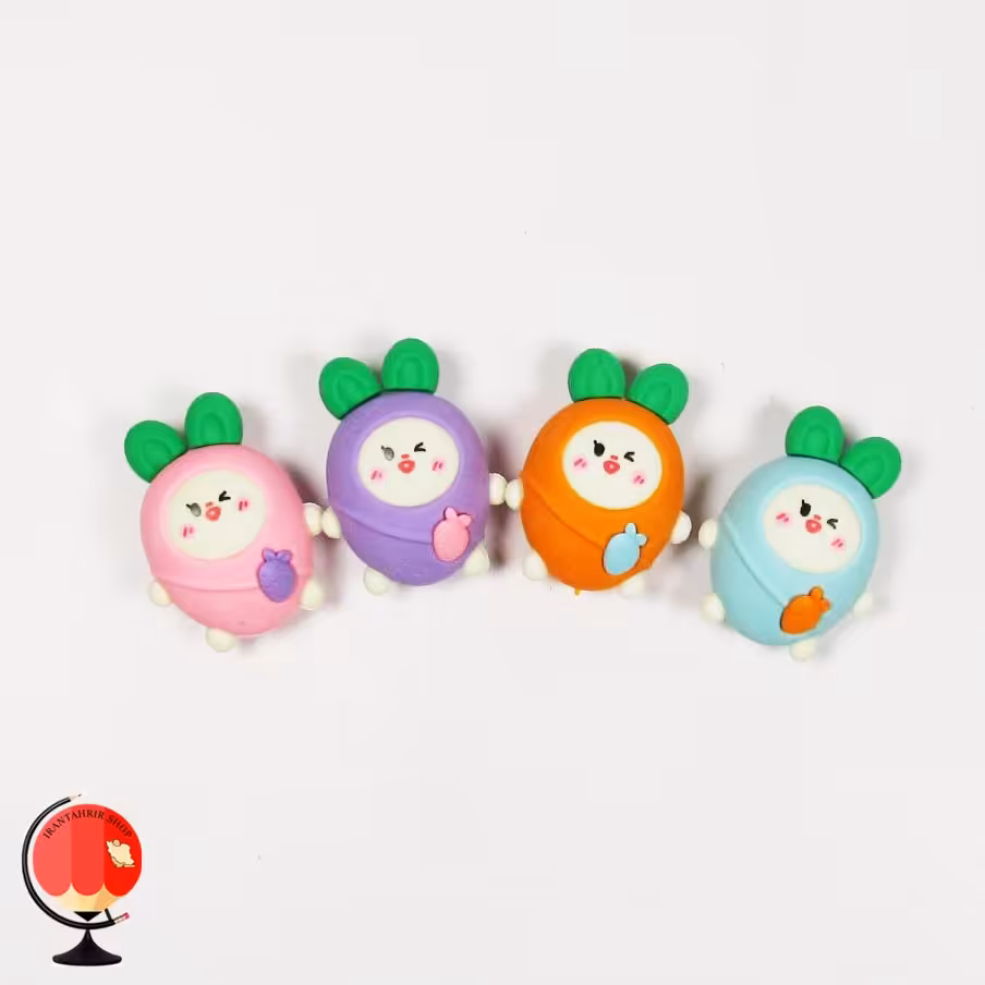 پاک کن فانتزی مدل هویج رنگی