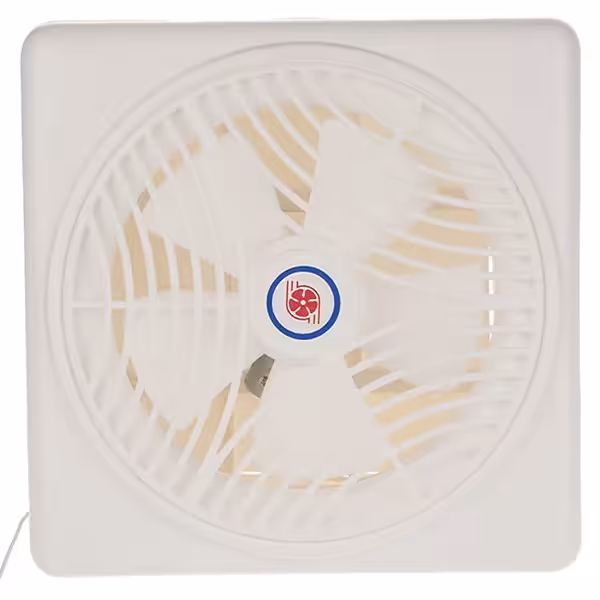 هواکش 15 خانگی با دمپر و کلید دستی مدل لوکس