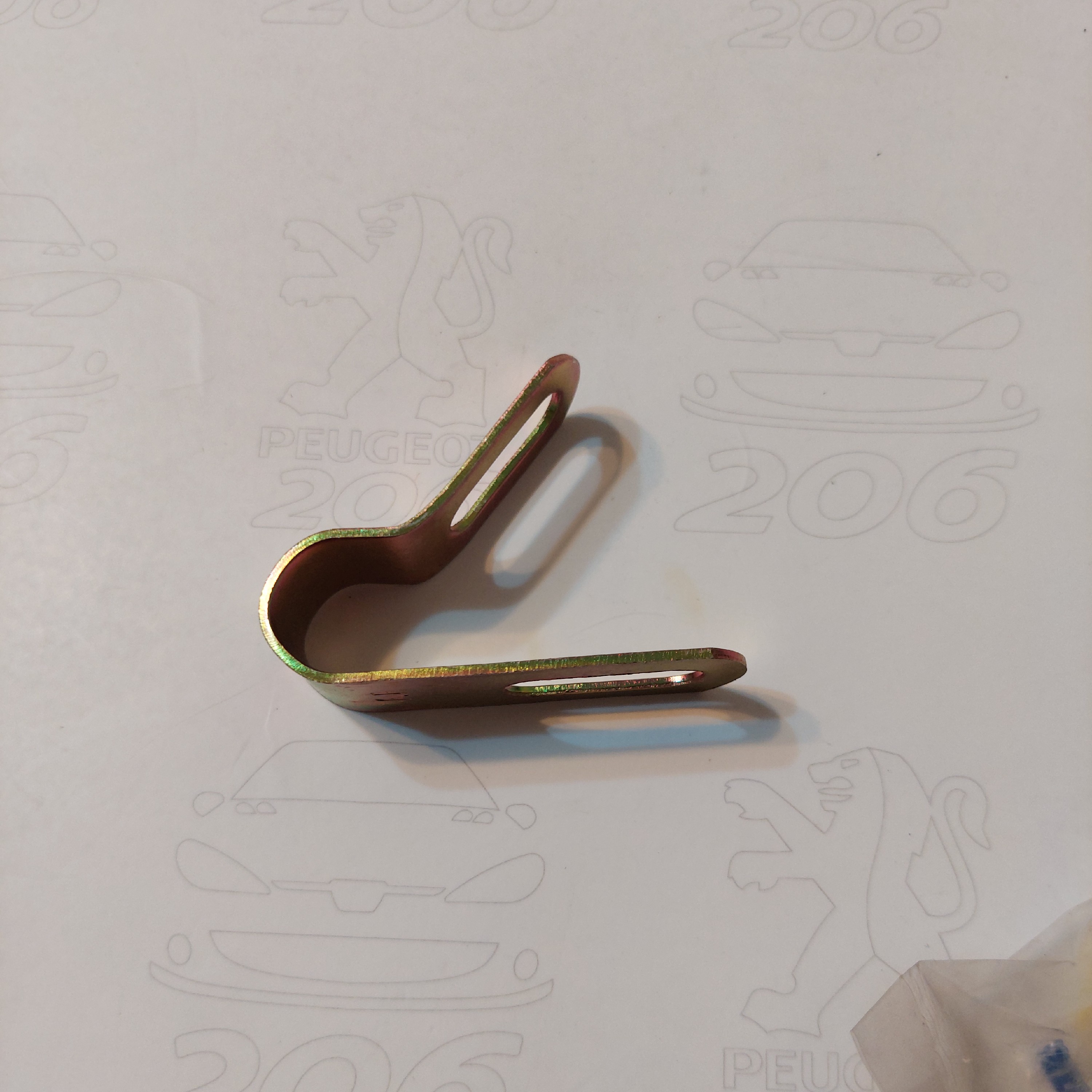 بست نگهدارنده لوله هیدرولیک پژو 405 با لیبل