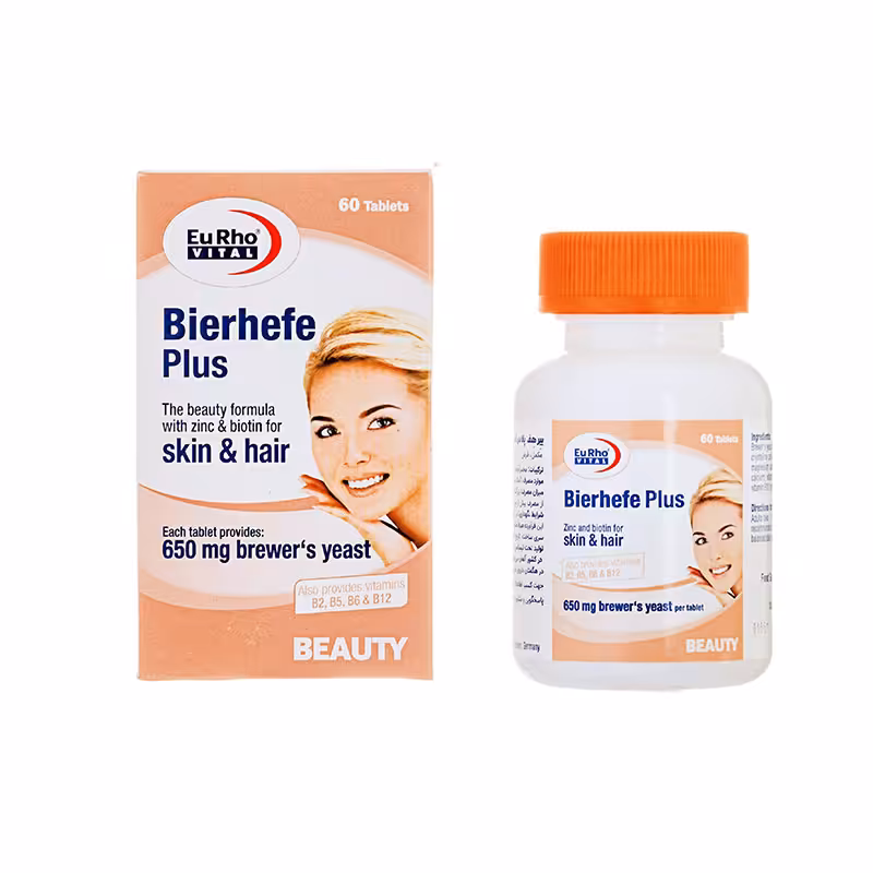 قرص بیرهف پلاس یوروویتال 60 عدد