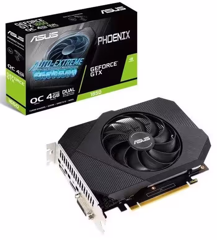 کارت گرافیک ایسوس مدل PH-GTX1650-O4GD6-P با حافظه 4 گیگابایت