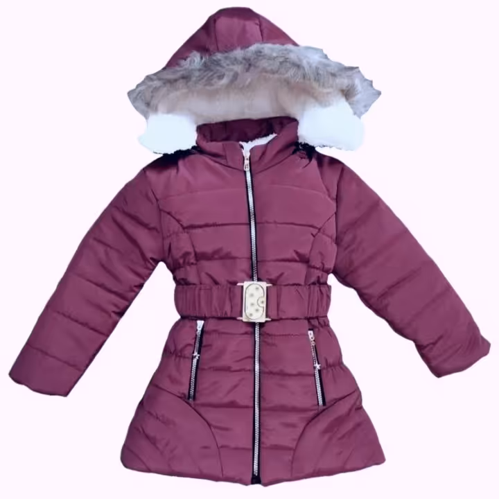 کاپشن دخترانه خزدار