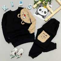 بلوز و شلوار دخترانه و پسرانه اسپرت سایز45 مناسب 3 تا5سال تضمین کیفیت پارچه تک رنگ 