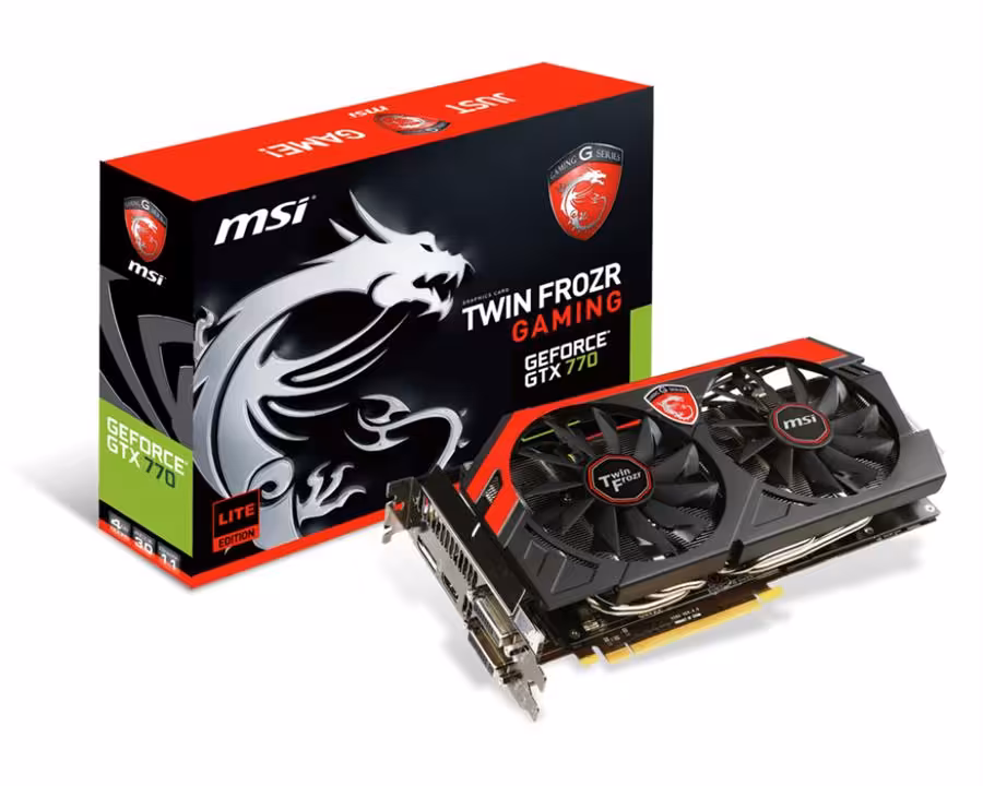 کارت گرافیک 2 گیگایابت جی تی ایکس 770  ام اس آی