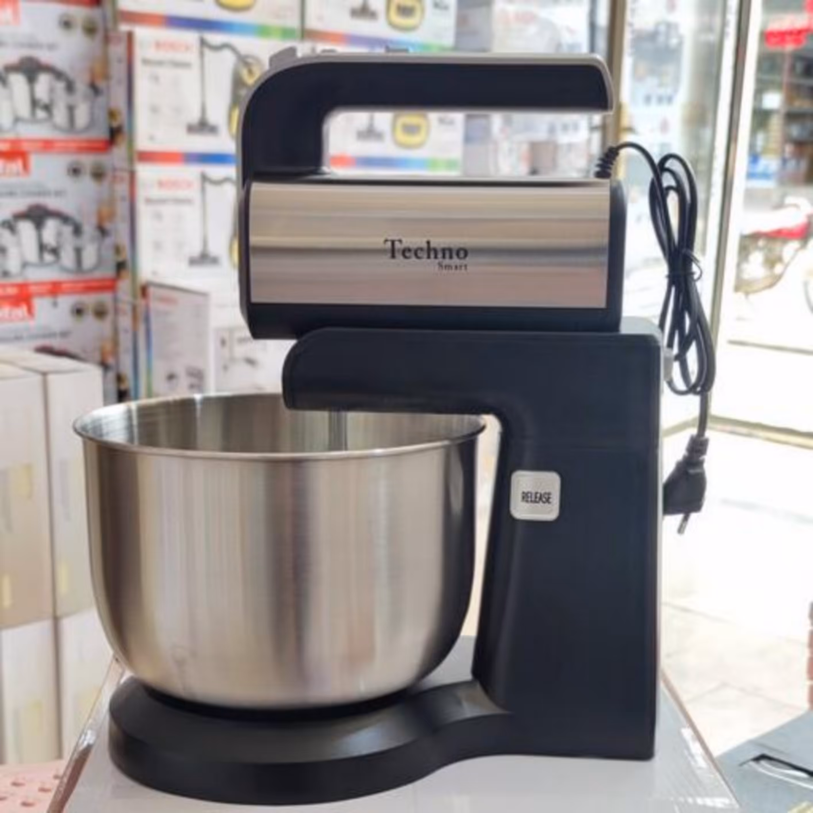 همزن کاسه چرخشی تکنو اسمارت techno دو حالته موتور سنگین  ارسال رایگان