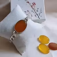 دستبند عقیق شرف الشمس 