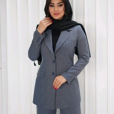 مانتو اداری زنانه مدل طوبی کت و شلوار