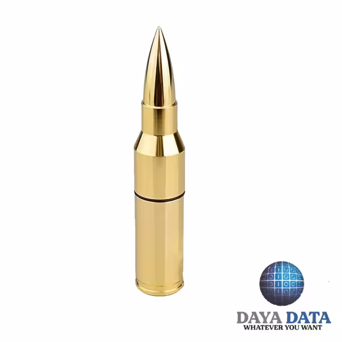 فلش مموری فانتزی دایا  دیتا طرح  فشنگ مدل ME1006-13 ظرفیت 128GB -USB3رنگ طلایی