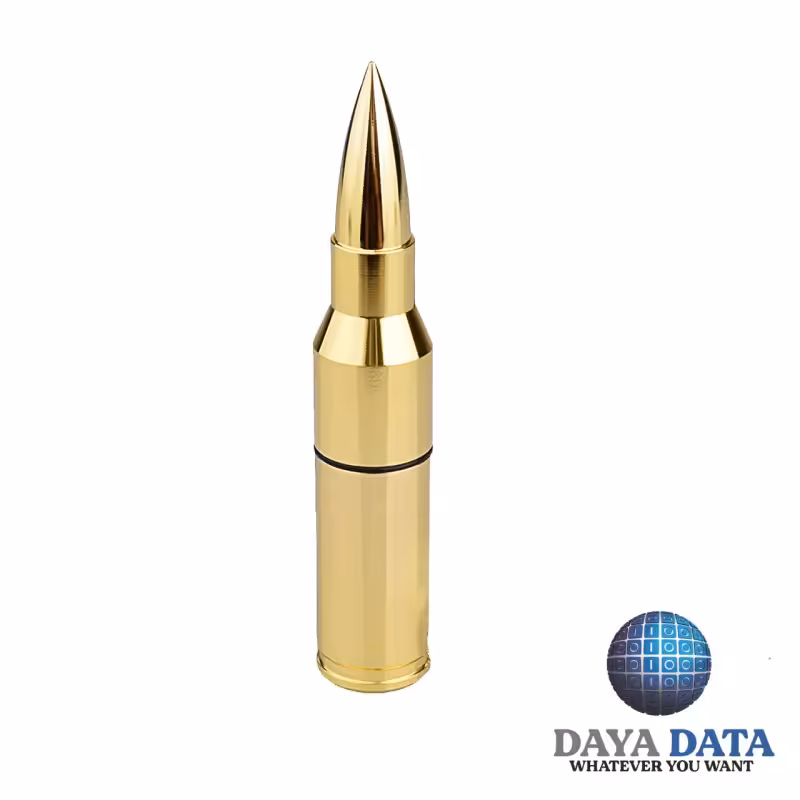 فلش مموری فانتزی دایا  دیتا طرح  فشنگ مدل ME1006-13 ظرفیت 128GB -USB3رنگ طلایی