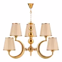 لوستر 6 شعله زیمادر مدل آرشیدا کد ZD-01