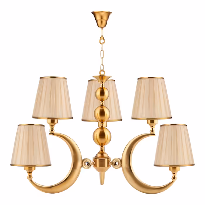 لوستر 6 شعله زیمادر مدل آرشیدا کد ZD-01