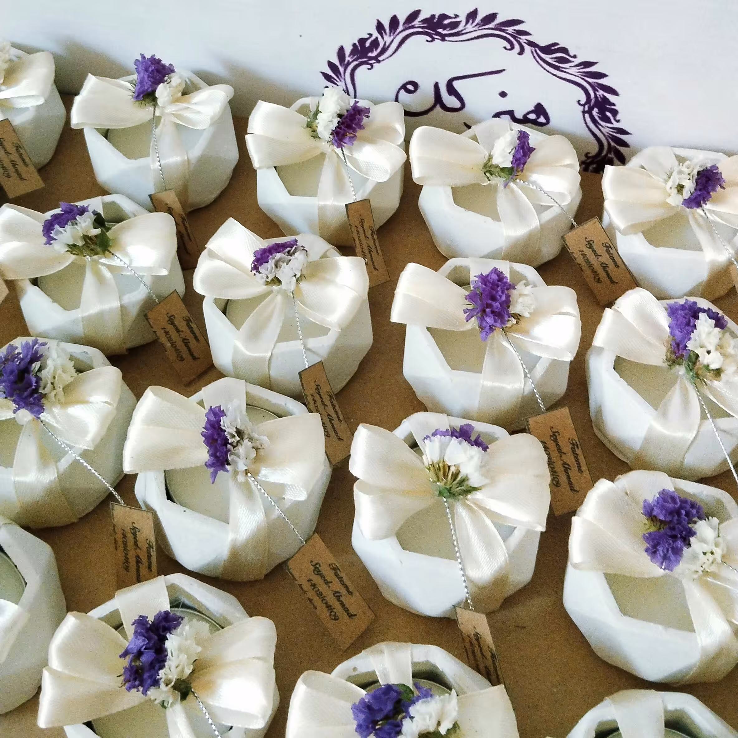 گیفت شمع و گل