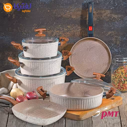 سرویس 10 پارچه گرانیتی مدل Elsa New پی ام تی