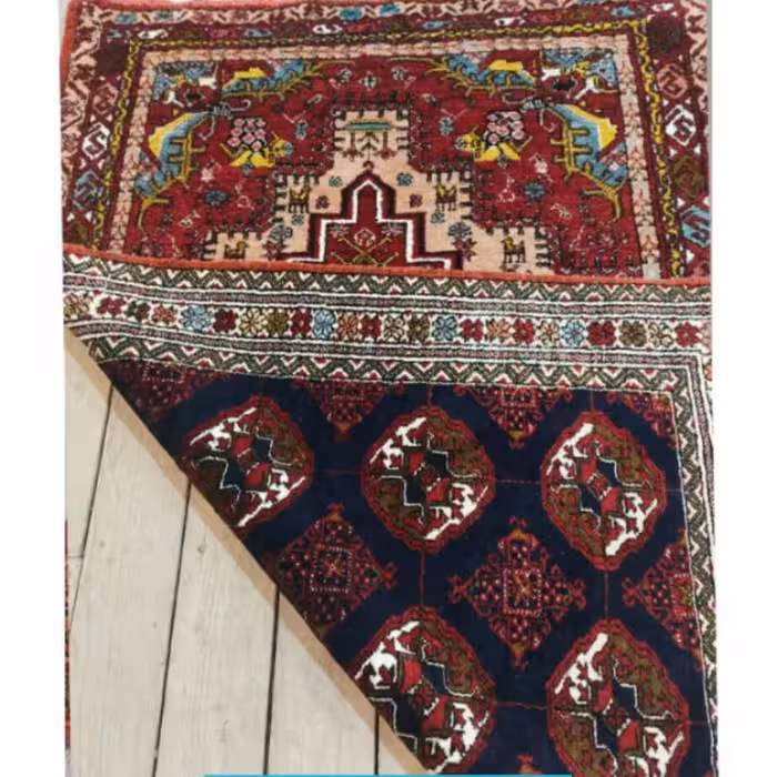 فرش دستبافت  ابریشم دورو 