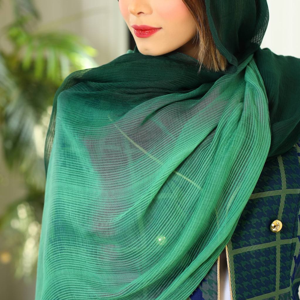 شال حریر نخ ابرنگی کد216108(1)