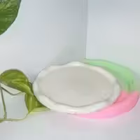 قالب سیلیکونی سینی گرد دفرمه 