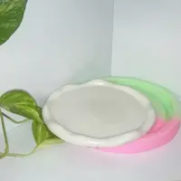 قالب سیلیکونی سینی گرد دفرمه 