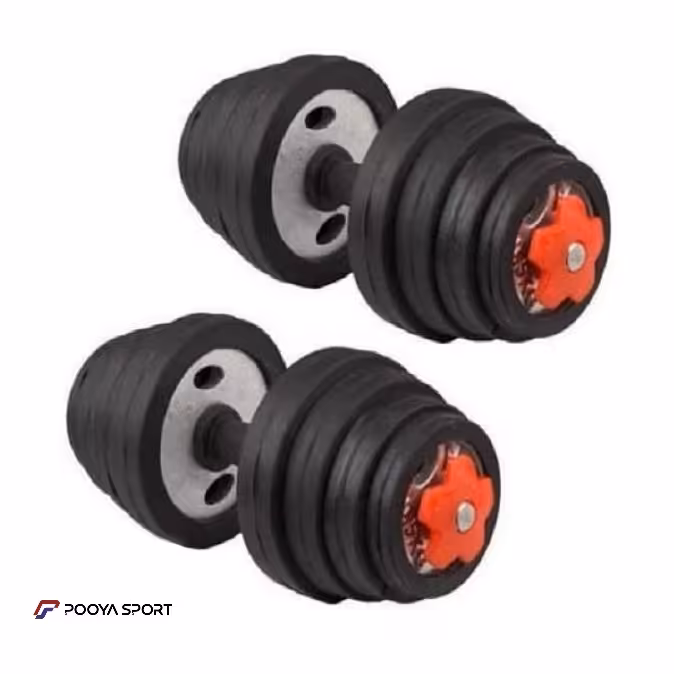 دمبل 10 کیلوگرمی متغیر بسته 2 عددی