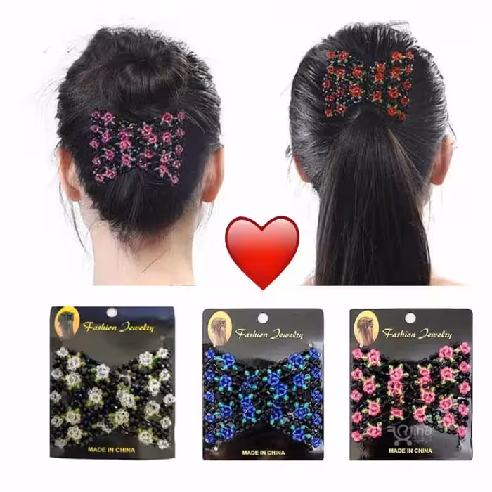 شانه کشی مدل جادویی قابلیت کشسانی در6رنگ مختلف