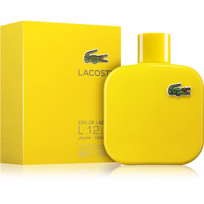 عطر ادکلن لاگوست زرد Lacoste L.12.12. (Jaune) Yellow