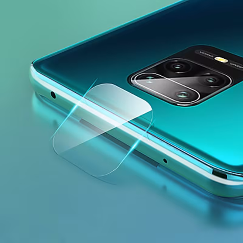 محافظ لنز دوربین از نوع شیشه ای مناسب برای گوشی موبایل شیائومی  Redmi Note 9-9s-9pro