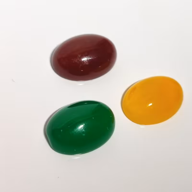  مجموع سه عددی عقیق اصلی ابعاد 18  در13 کد 016 نقره جات لطفی 