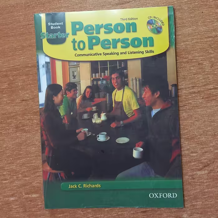 کتاب پرسن تو پرسن Person to Person Starter ویرایش سوم سایز وزیری همراه با فایل صوتی