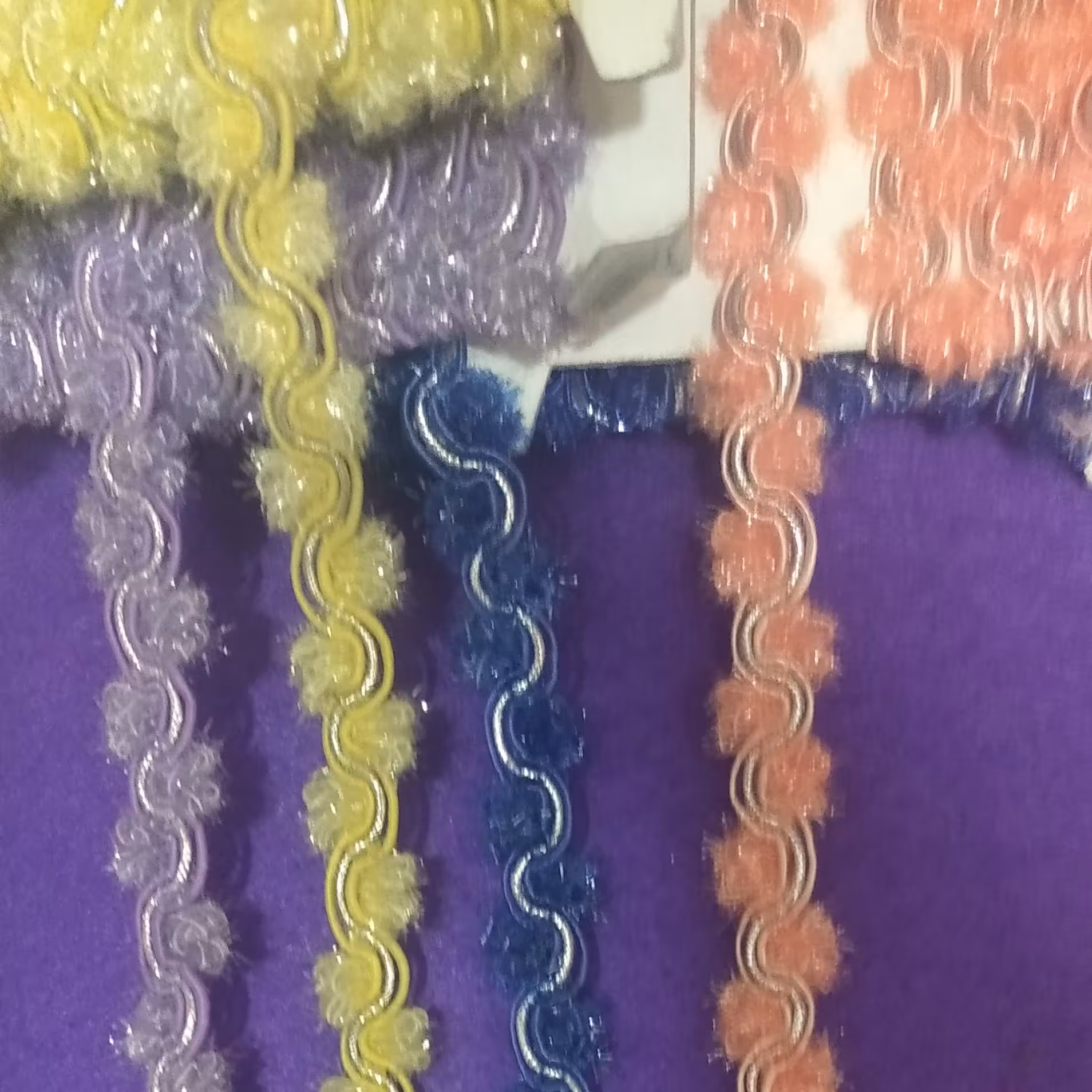 نوار باریک پرزی 1 متر حراج 