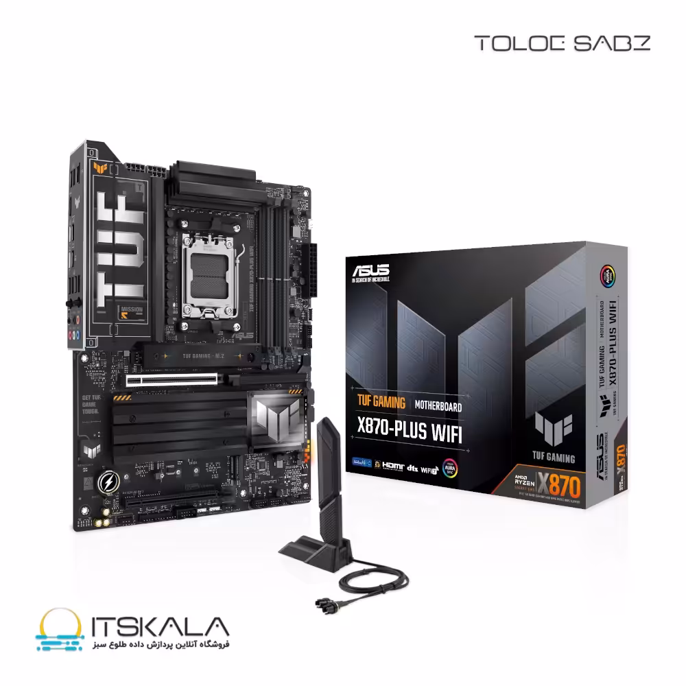 قیمت و خرید مادربرد ایسوس مدل TUF GAMING X870-PLUS WIFI | ITSKALA