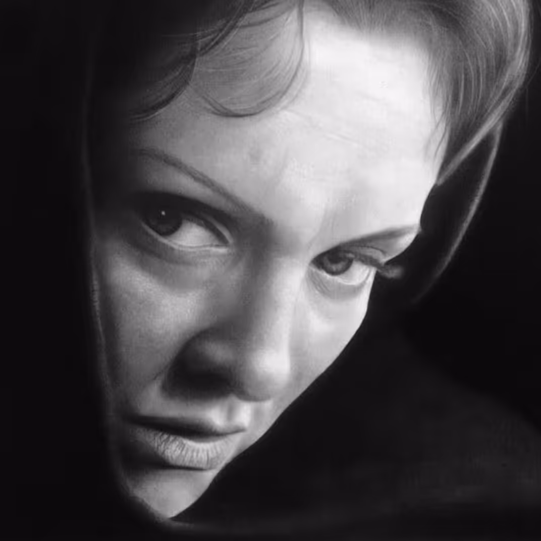 نقاشی سیاه قلم 7