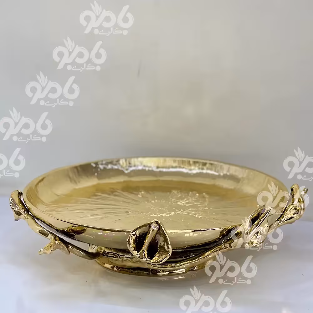 شیرینی خوری آلومینیوم لیلیوم 290/408 طلایی