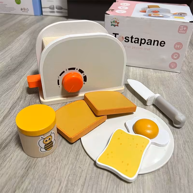 اسباب بازی توستر چوبی کد MZ049