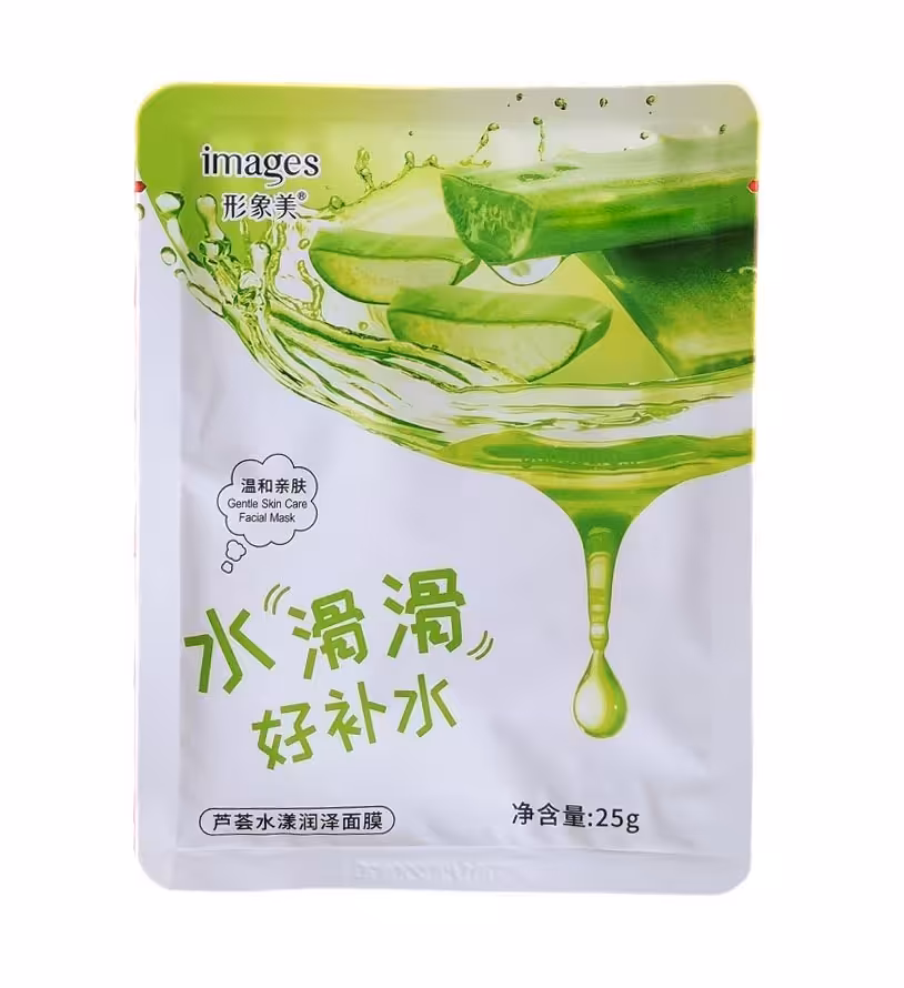 ماسک صورت ورقه ای آلوئه ورا ایمیجز IMAGES Aloe Vera Moisturizing Mask 25g
