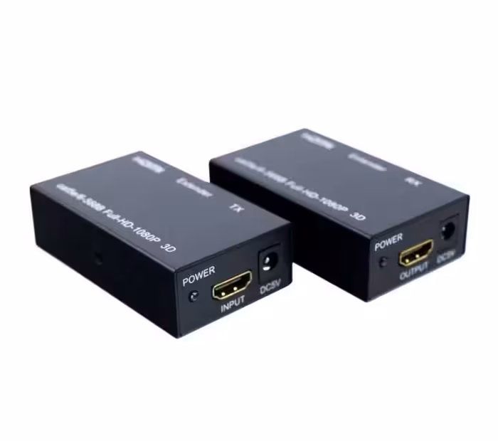 توسعه دهنده HDMI با RG45 وی نت تا طول 60 متر