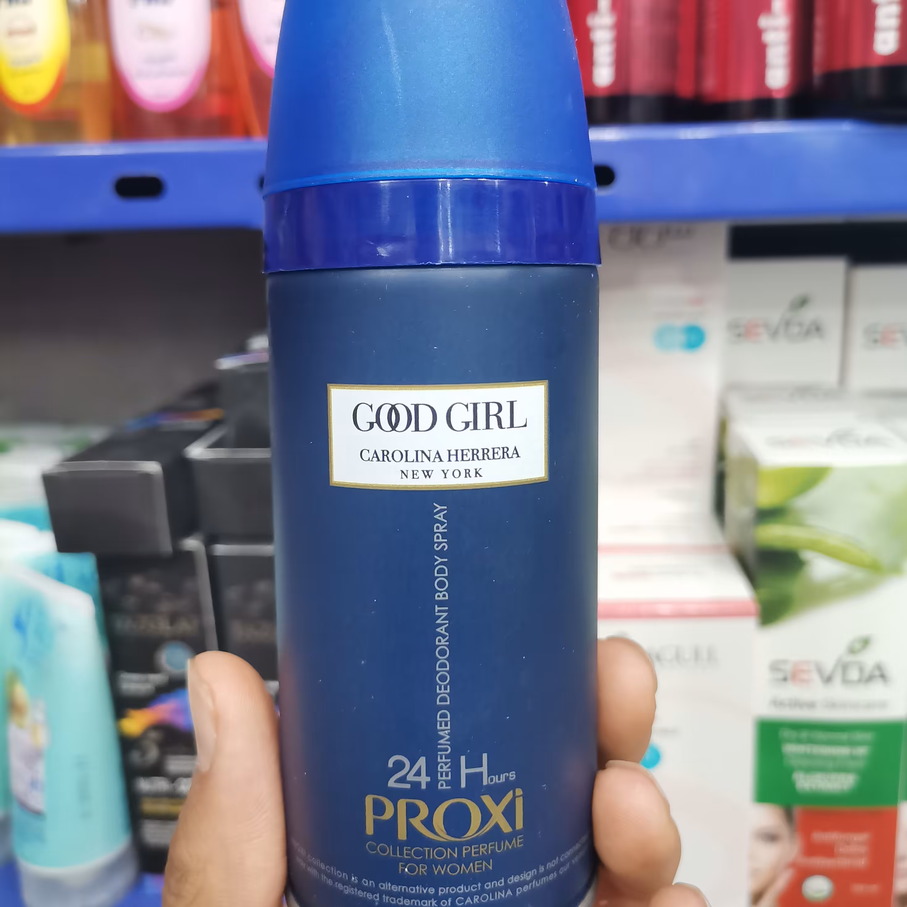اسپری خوشبو کننده بدن زنانه مدل Good Girl پروکسی Proxi حجم 150 میلی لیتر
