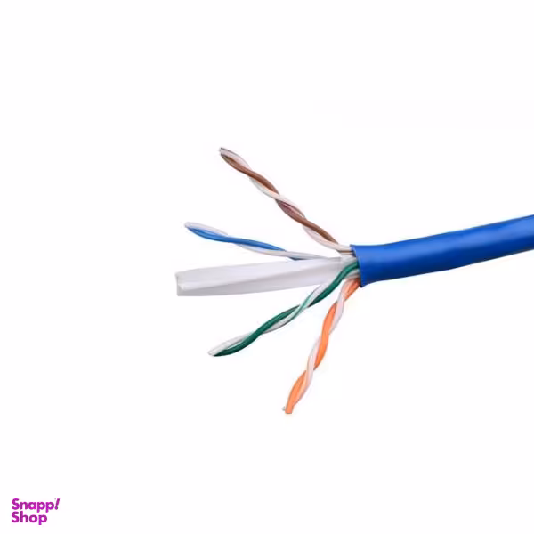 کابل شبکه Cat 6 UTP لگرند بدون تست به طول 305 متر